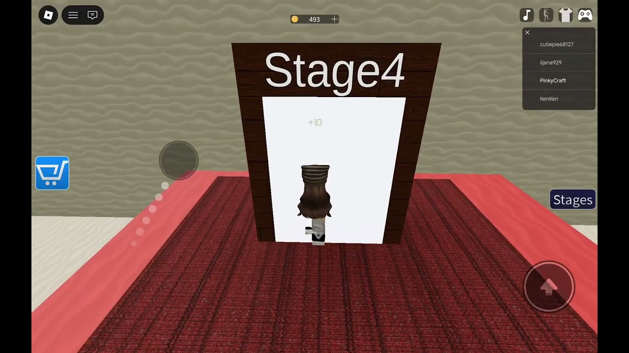 Playing escape the running heads but I try to not die and beat ronnie