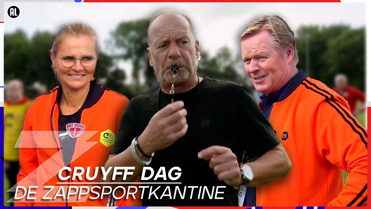 KOEMAN COACHT EEN NIEUW TEAM?!😳 | Cruyff dag 2022 | Zappsport