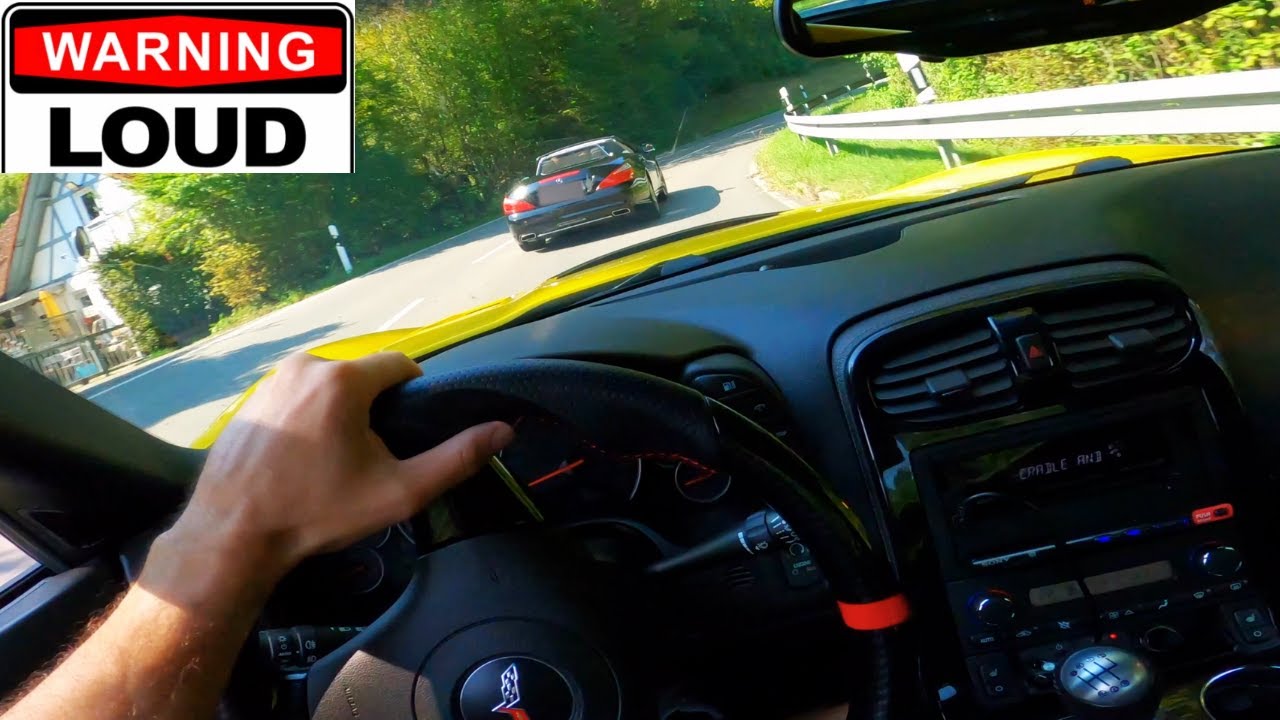 Cruisin' around in an angry Z06 :D | RAW PURE SOUND