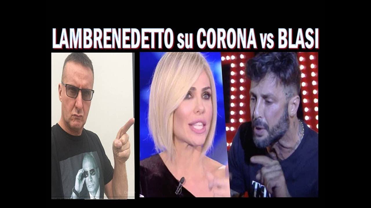 Lambrenedetto su CORONA  vs ILARY BLASI