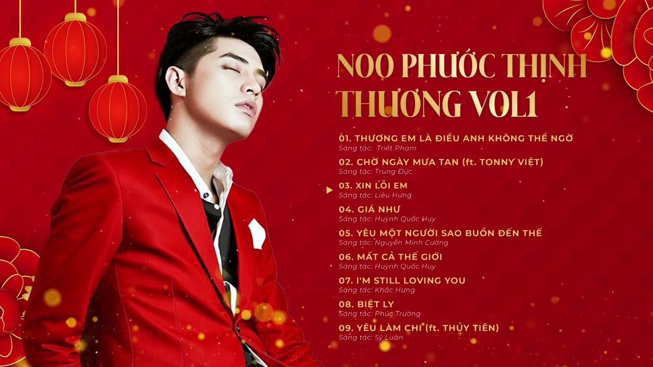 Noo Phước Thịnh - Thương Vol1 | Tuyển Tập Bài Hát Ballad Ấn Tượng Nhất 2024