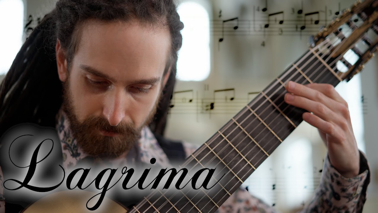 Francisco Tárrega: Lágrima on 8 String Guitar | Alex Bougie