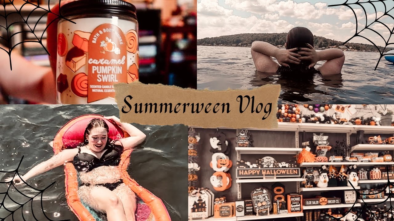 The Last Days of SUMMERWEEN | Bath and Body Works Haul |Halloween Decor Hunting | Preparing for Fall