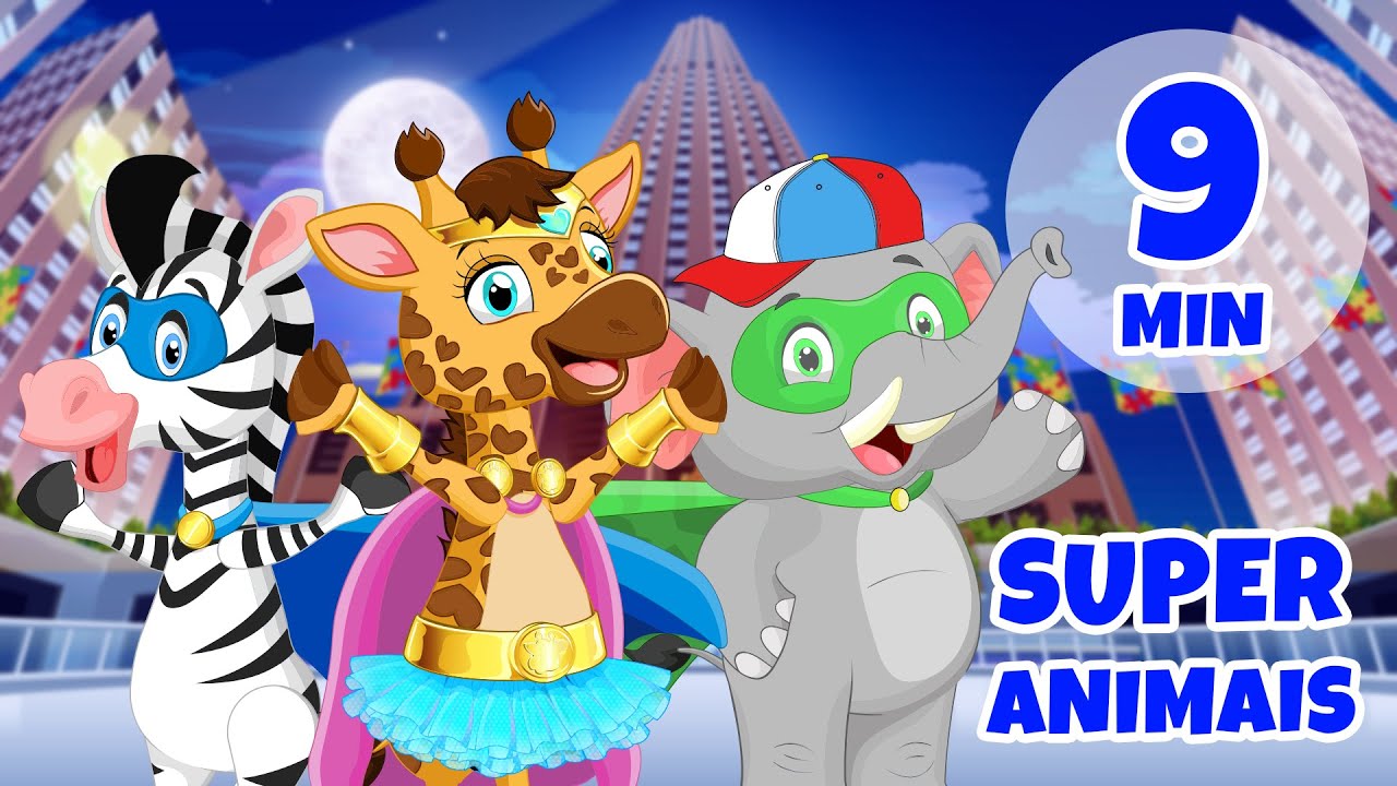 Super Animais - 9 min de Aventuras com a Turminha da Mille