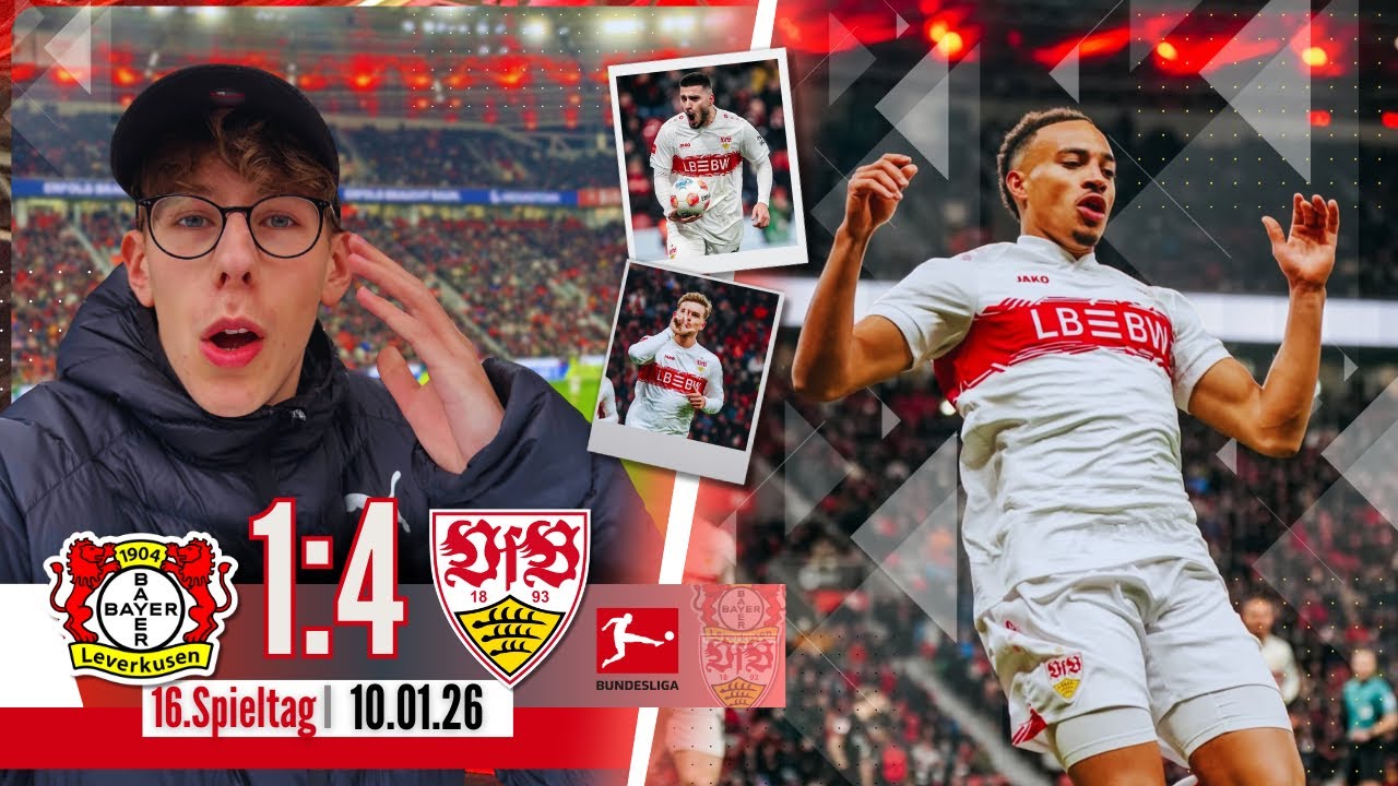 Leverkusen vs. Stuttgart StadionVlog🔥Leweling und Co. schießen VFB zum Sieg⚽️🎯