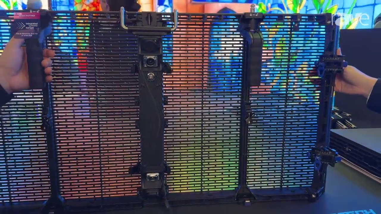 ISE 2026: YES TECH LED Display Explains MT Series Transparent Screen