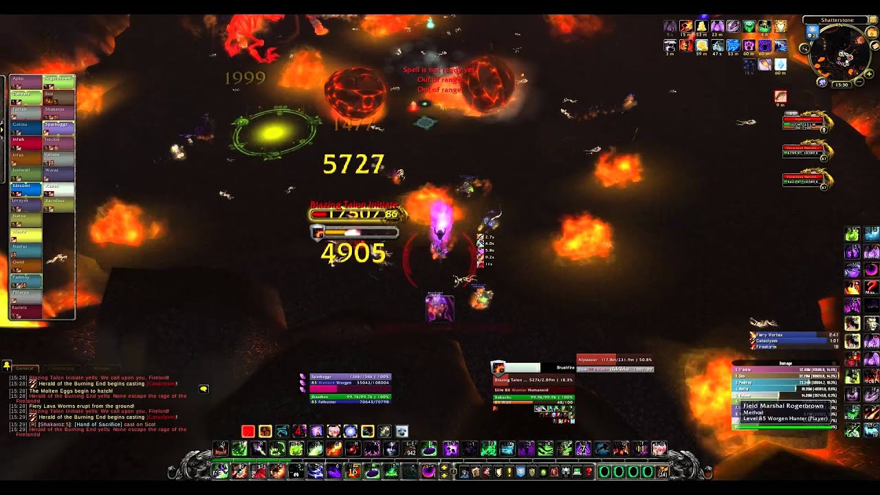 Method vs Alysrazor (25 Heroic) - PoV: Sparkuggz (Warlock)