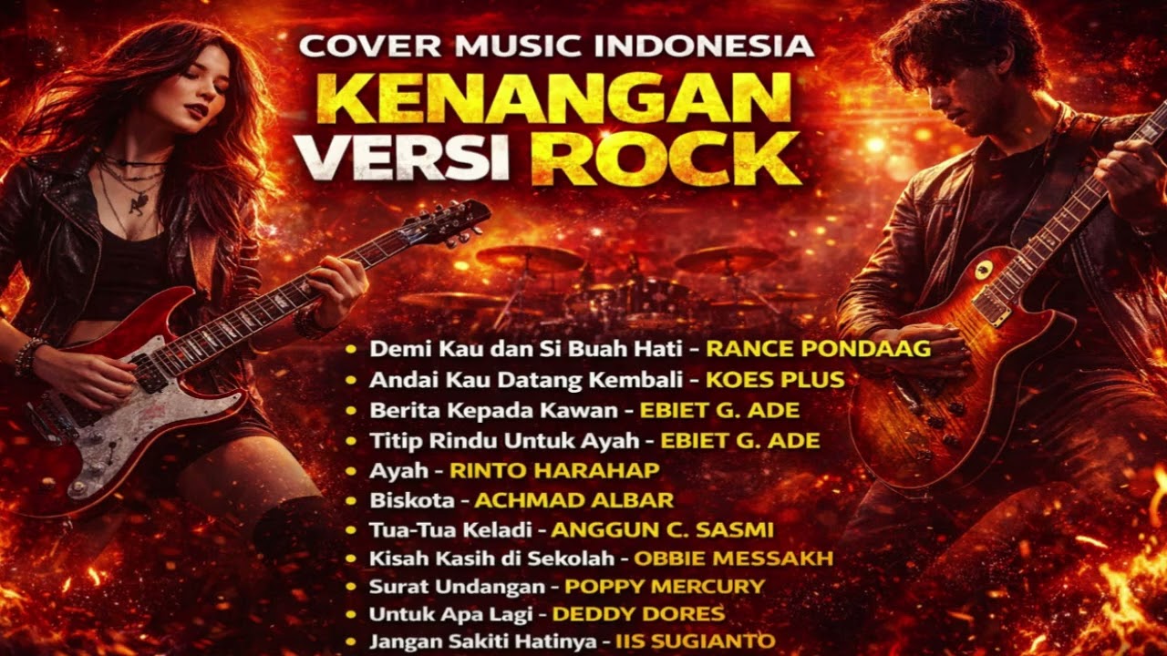 LAGU KENANGAN TEMPO DULU VERSI ROCK