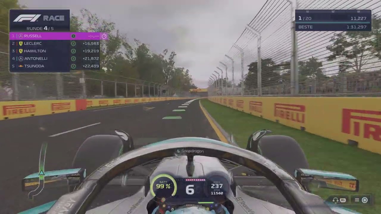 F1 25_Russel Mercedes AMG MAP  Melbourne 🎮🏎️