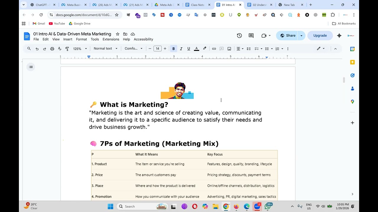 Class-01(Batch-20) Understanding Marketing- How Meta's Andromeda Algorithm Decides Who Sees Your Ads