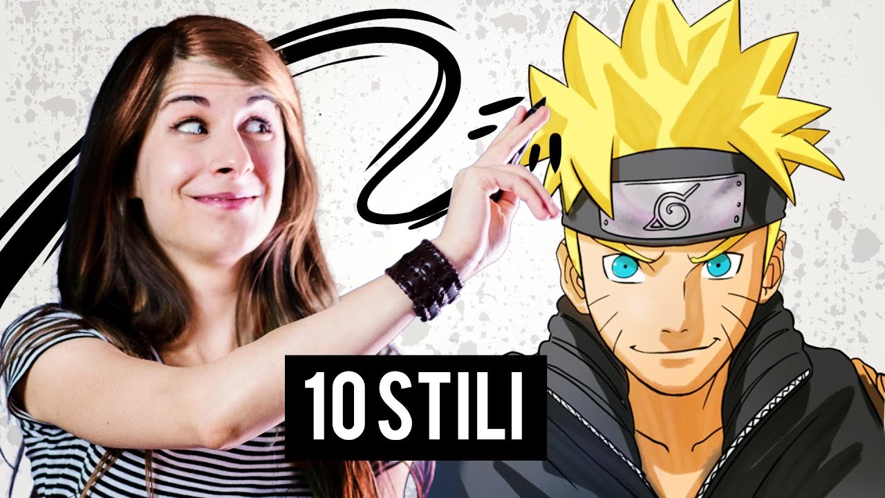 Come sarebbe NARUTO se fosse un GORILLAZ? - 10 STYLE CHALLENGE 🐸