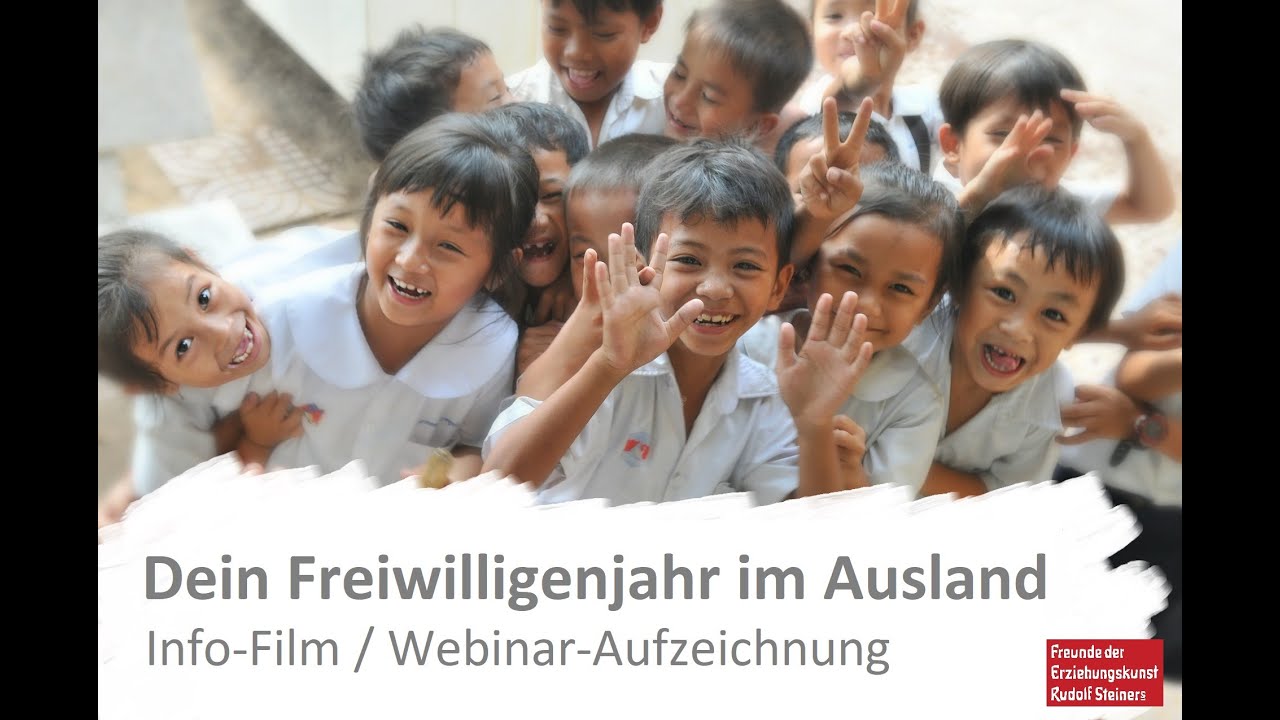 Info-Film zum Freiwilligenjahr im Ausland