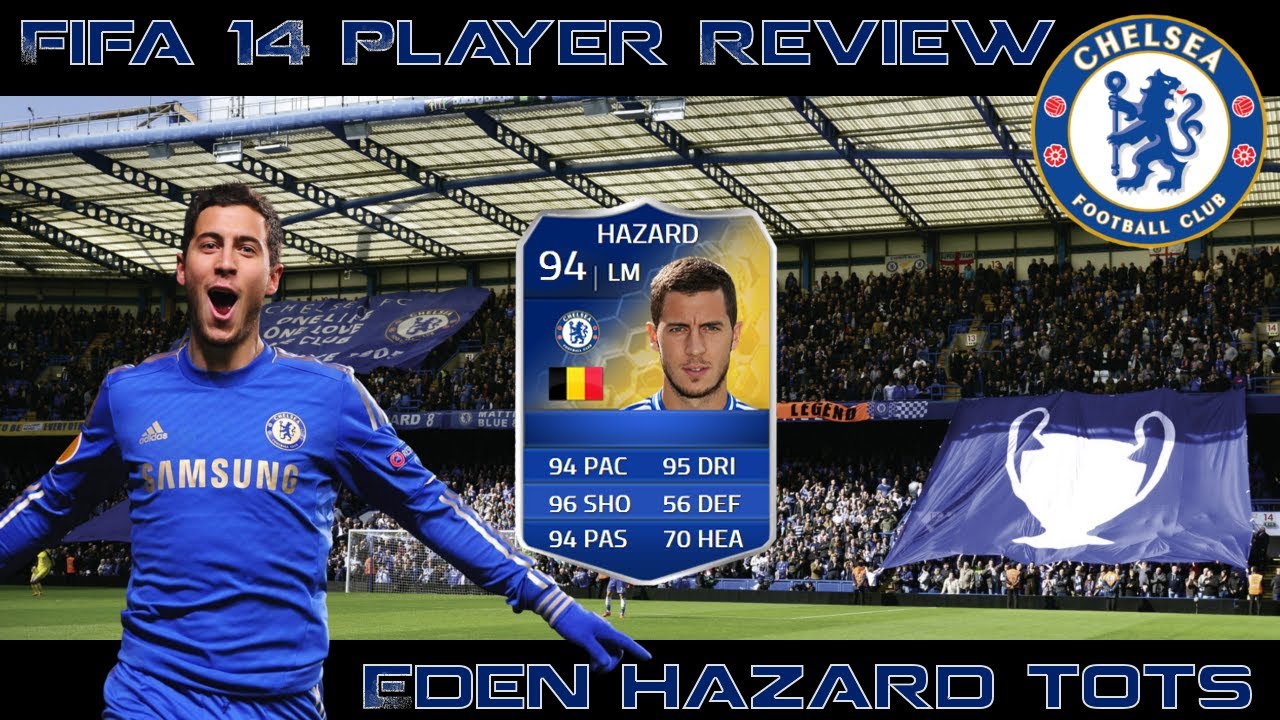 FIFA 14 TOTS EDEN HAZARD 94 [Player Review & In Game Stats] Ultimate Team - German/Deutsch