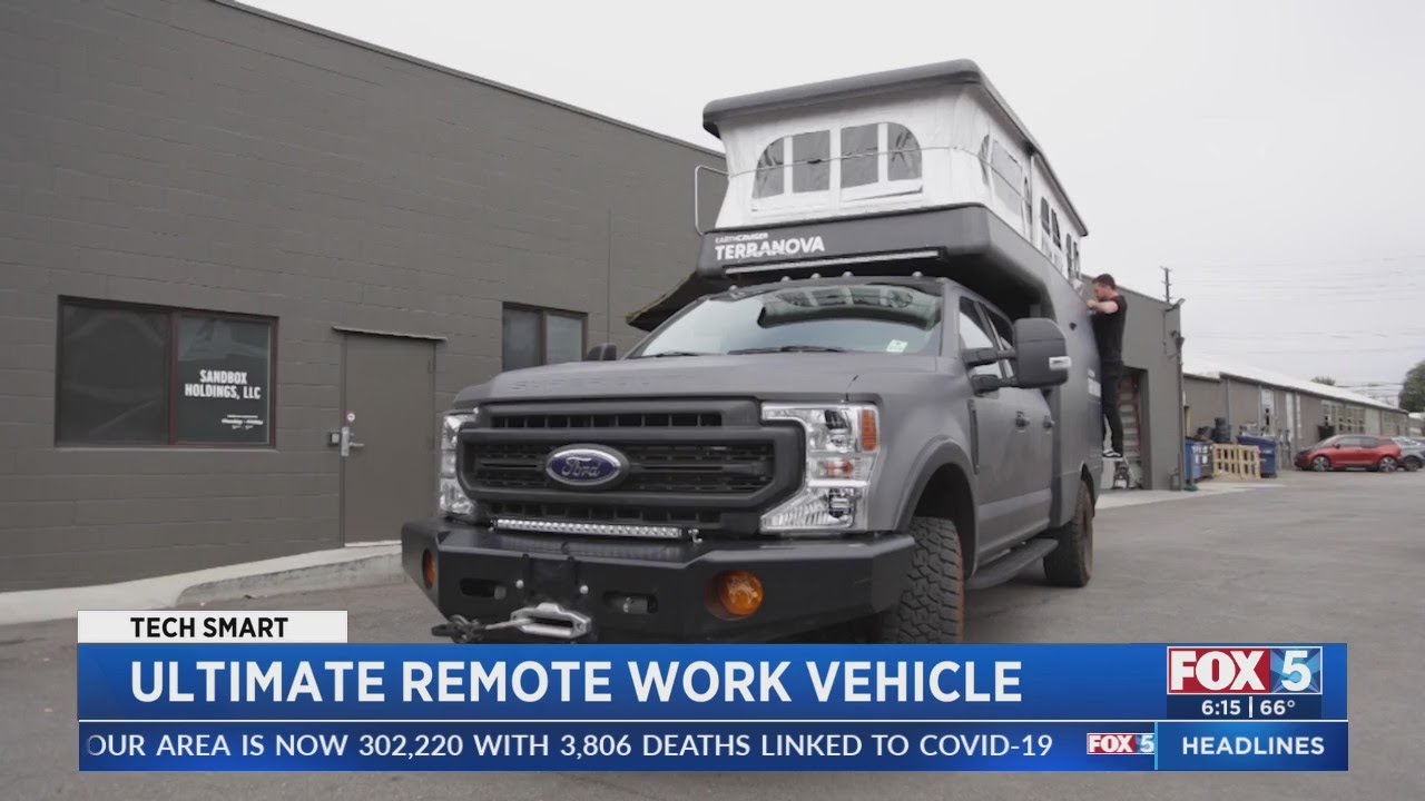 Taking Work On The Road In Ultimate Remote Work Vehicle