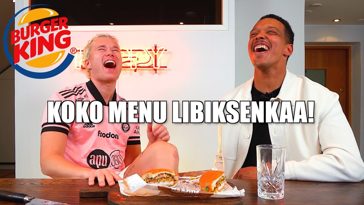Testataan Burger Kingin koko menu Libiksenkaa!