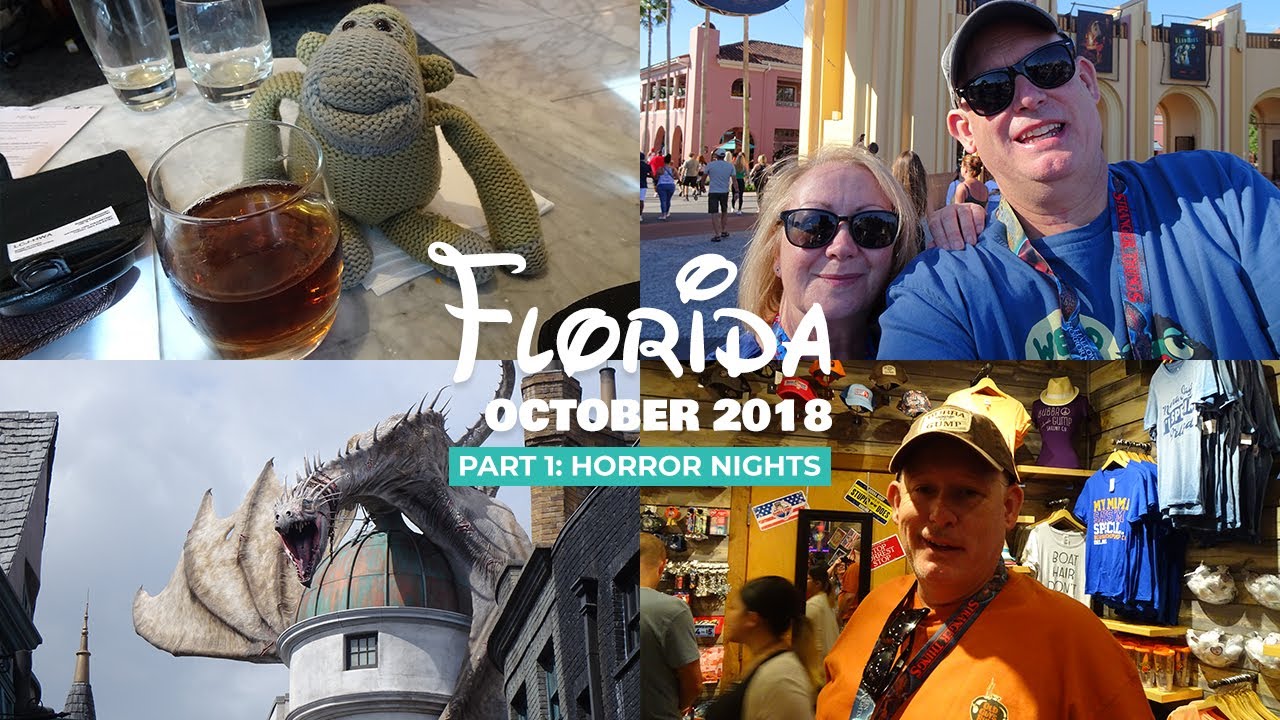 FLORIDA VLOGS 2018 | PART 1 | Halloween Horror Nights