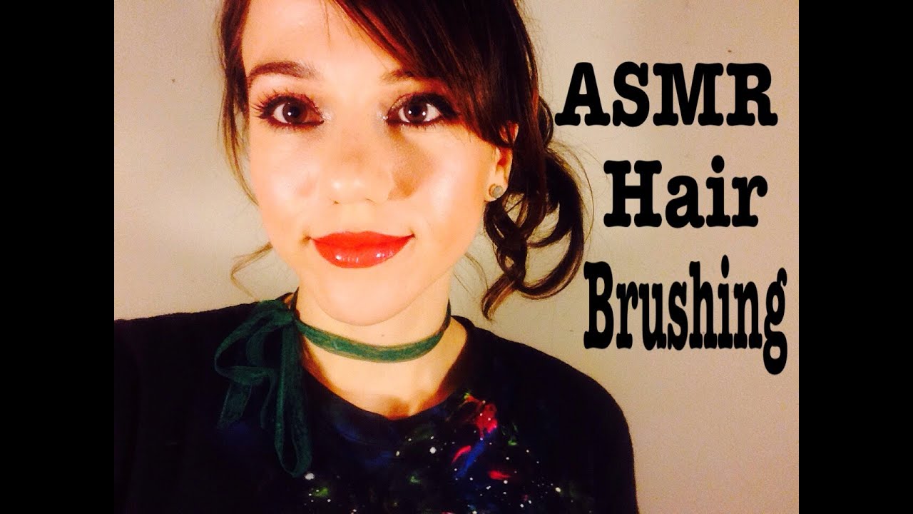 Hair Brushing*Scalp Massage* Close up*Role Play for Relaxation ((ASMR))