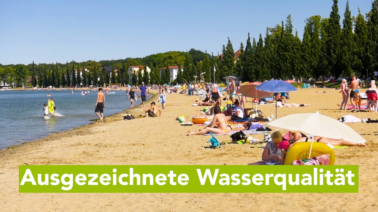 Badestellen der Schweriner Seen können bedenkenlos genutzt werden