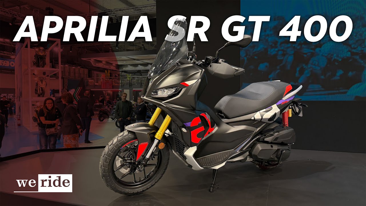 NUOVA APRILIA SR GT 400 | LIVE @ EICMA 2025