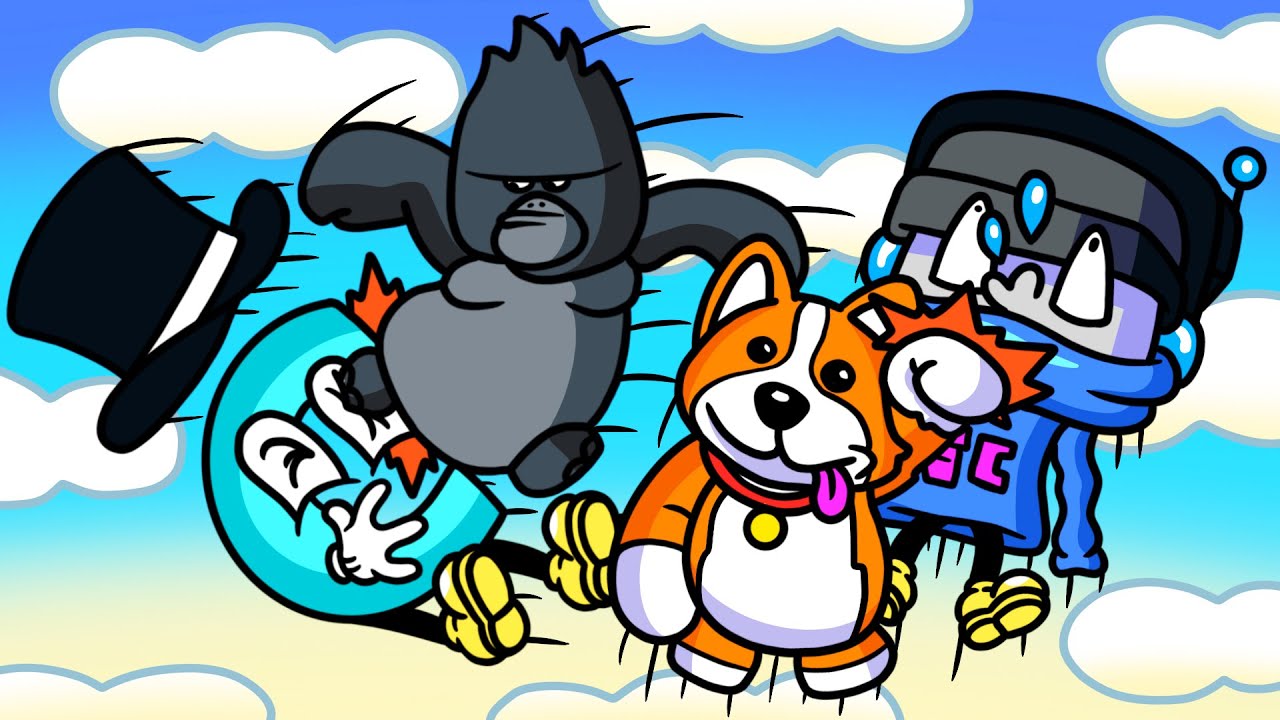 We Beat Up Insane Animals and Dumb Friends in Party Animals!