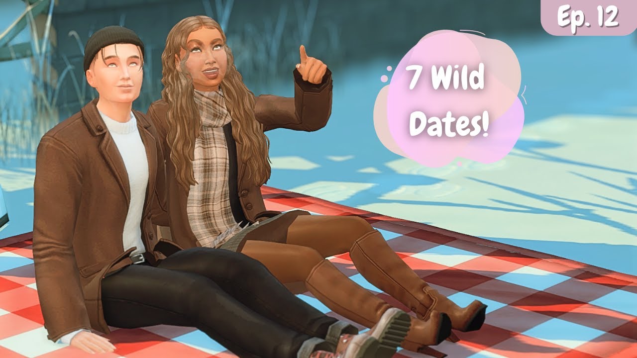 Моя симка ходит на 7 безумных свиданий 🫣 | Sims 4: летсплей