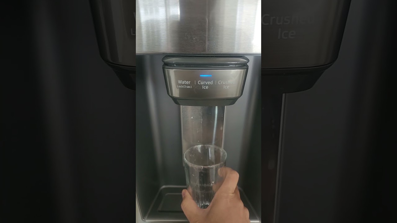 Samsung fridge  with water and ice dispenser problems