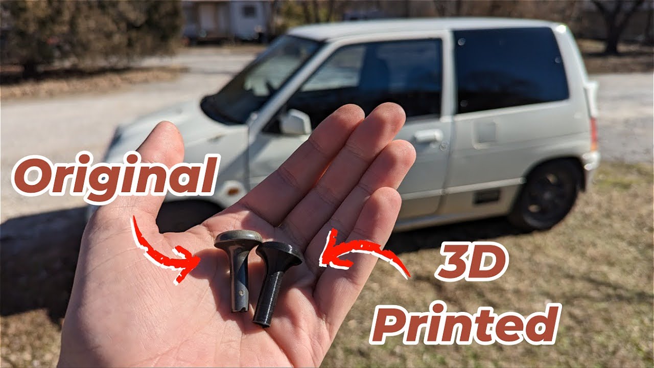 I Used 3D Printing to Replace Hard to Find Parts on my Suzuki Alto Works!