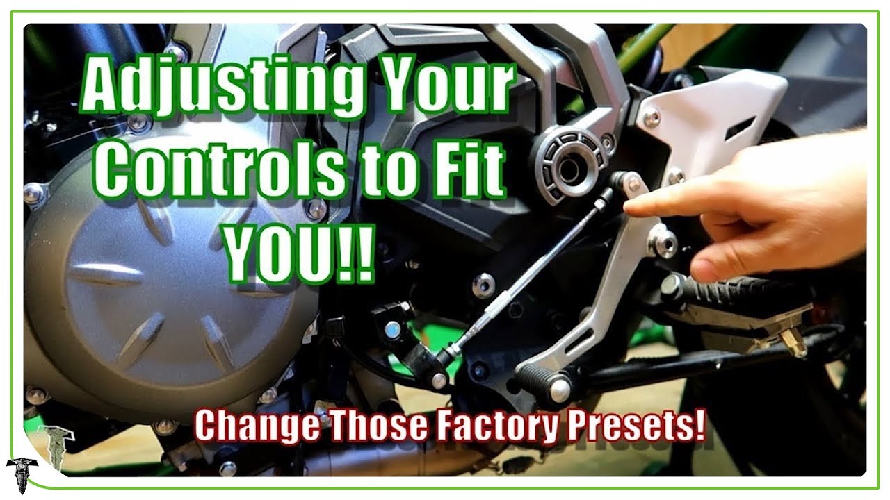 How To Adjust Your Motorcycle Controls To Fit YOU!! | Kawasaki Z650