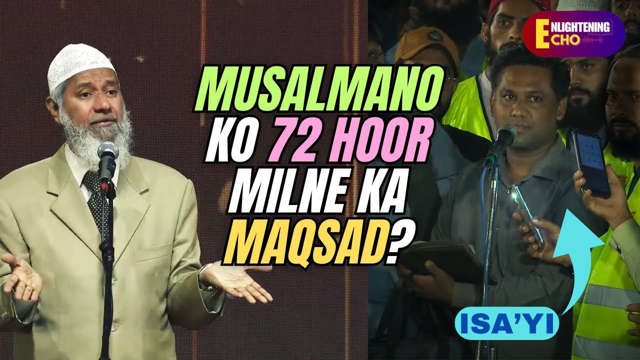 Purpose of Muslims Getting 70 VIRGINS? - Christian x Dr Zakir