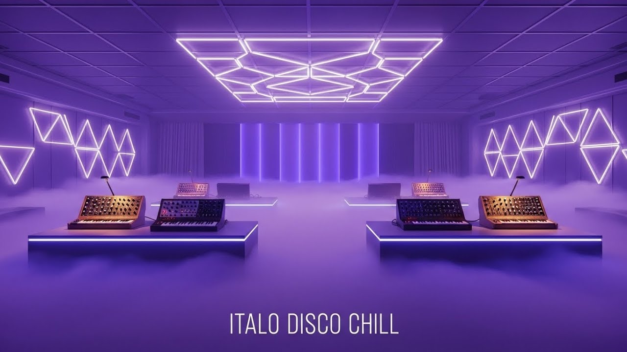After Midnight Atmosphere 🌌 Italo Disco & Retro Synth Music for Calm Night Listening
