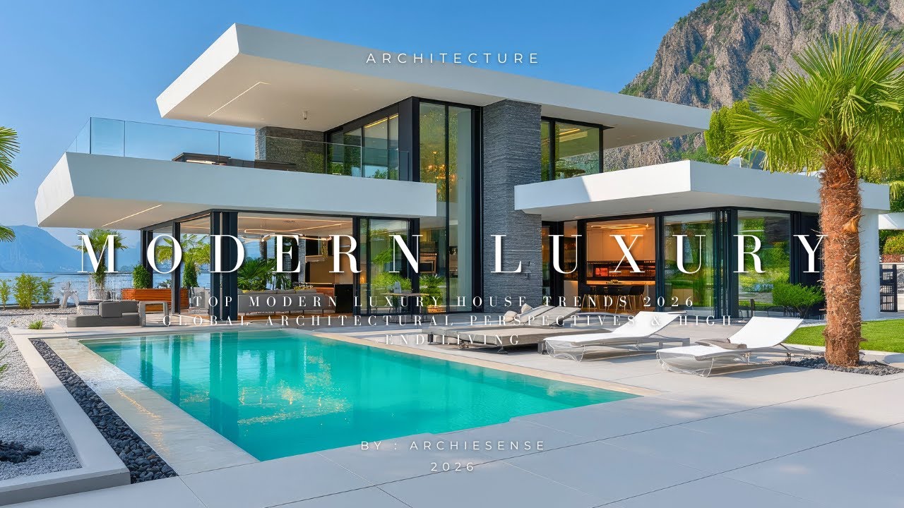 Modern Luxury House Design 2026 🌍 | Global Architectural Trends Redefining Elite Living