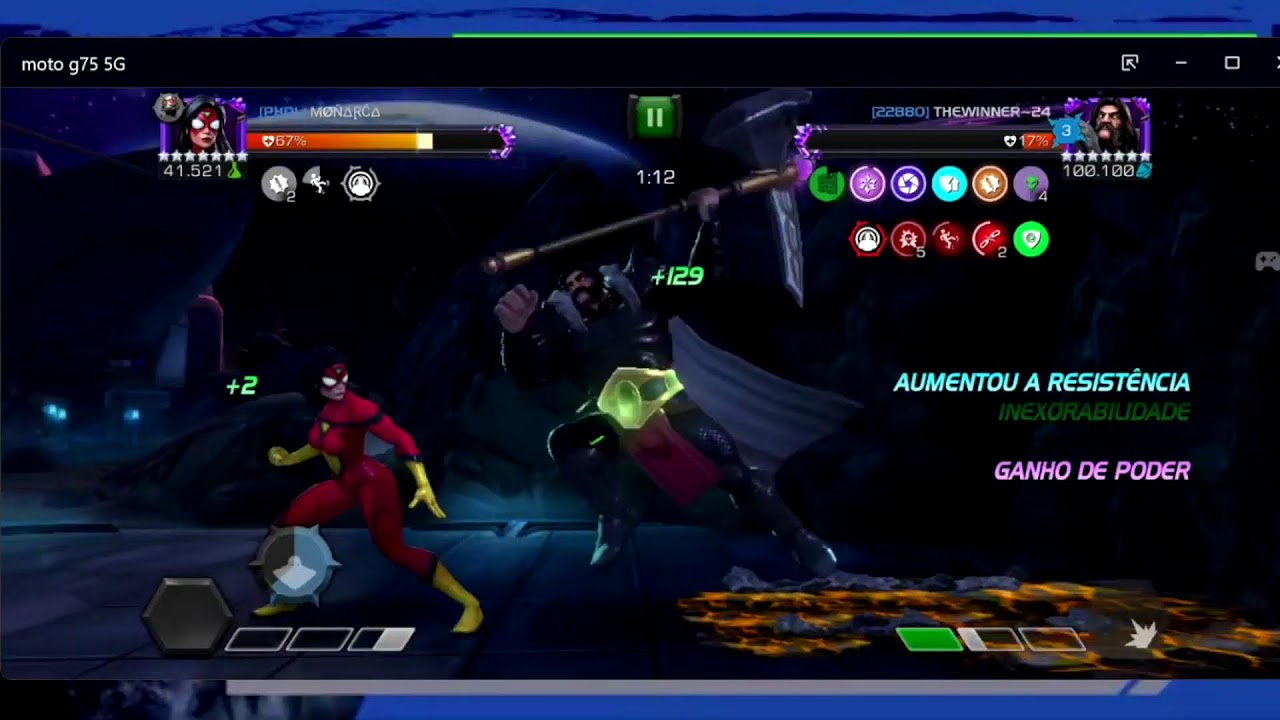 Marvel torneio de campeões ao vivo
