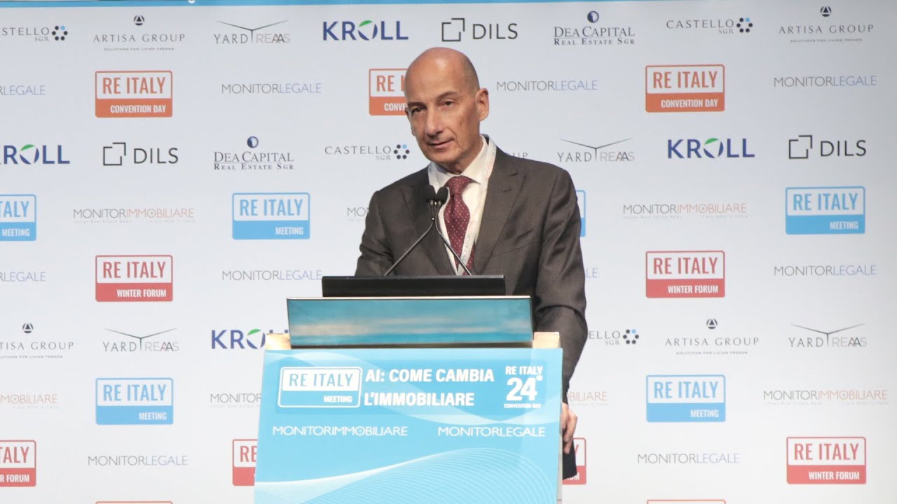 RE ITALY 16 Ottobre 2024, i video integrali: Spaziani Testa, Confedilizia