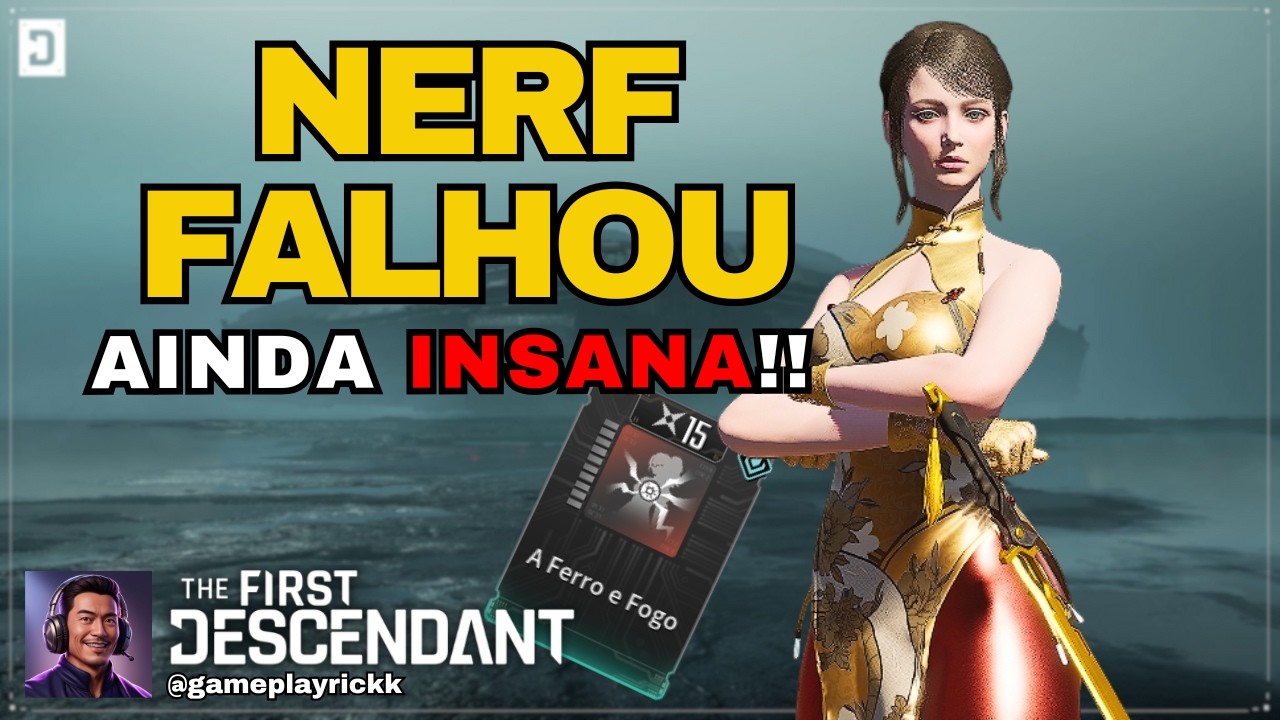 Testei a Gley depois do nerf e olha isso!! Build da GLEY com A Ferro e Fogo | The First Descendant