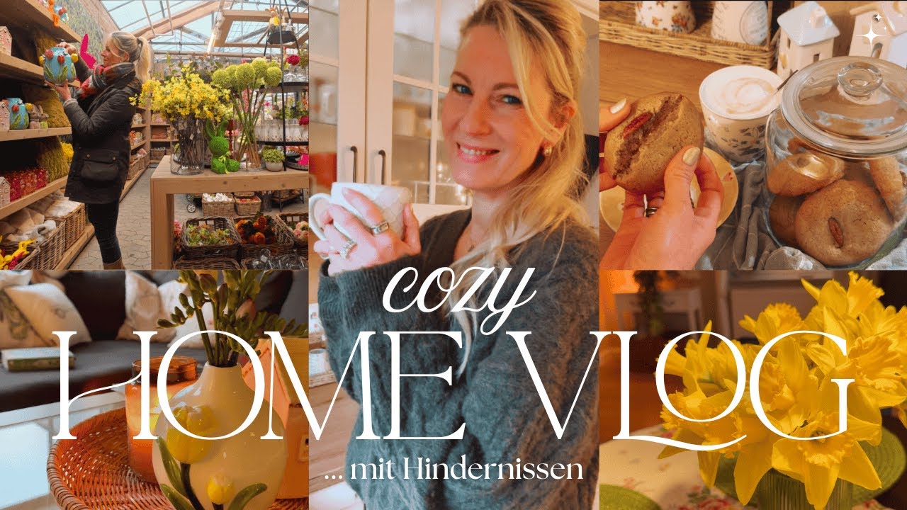 COZY HOME VLOG 🕯️ | Cookies backen, Gartencenter & Deko 🌿 | Mom.at.home21