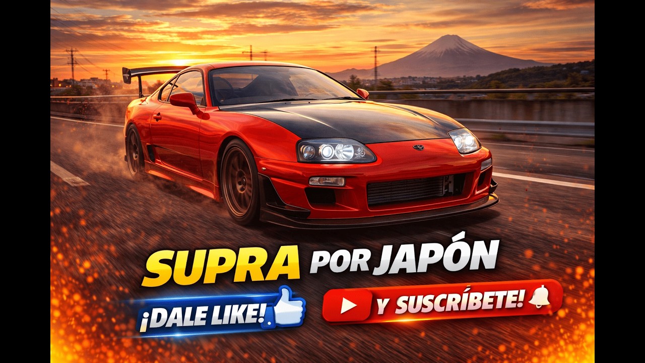 Toyota Supra en Highway Japonesa + Thrustmaster T300