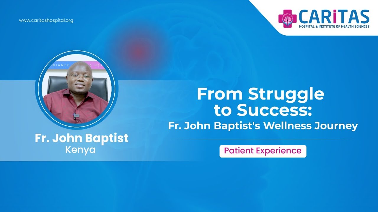 Fr. John Baptist's Wellness Journey @CaritasHealthClub