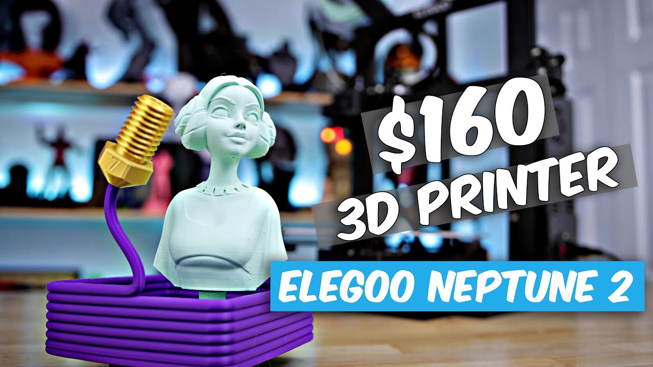 $160 3D Printer - Elegoo Neptune 2 First Look!