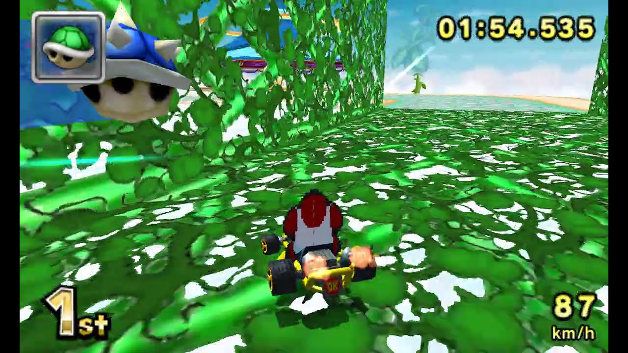 Donkey Kong Jr. (SNES) by BlackLuma_NNA - Mario Kart 7: Custom Character [1440p 60fps]