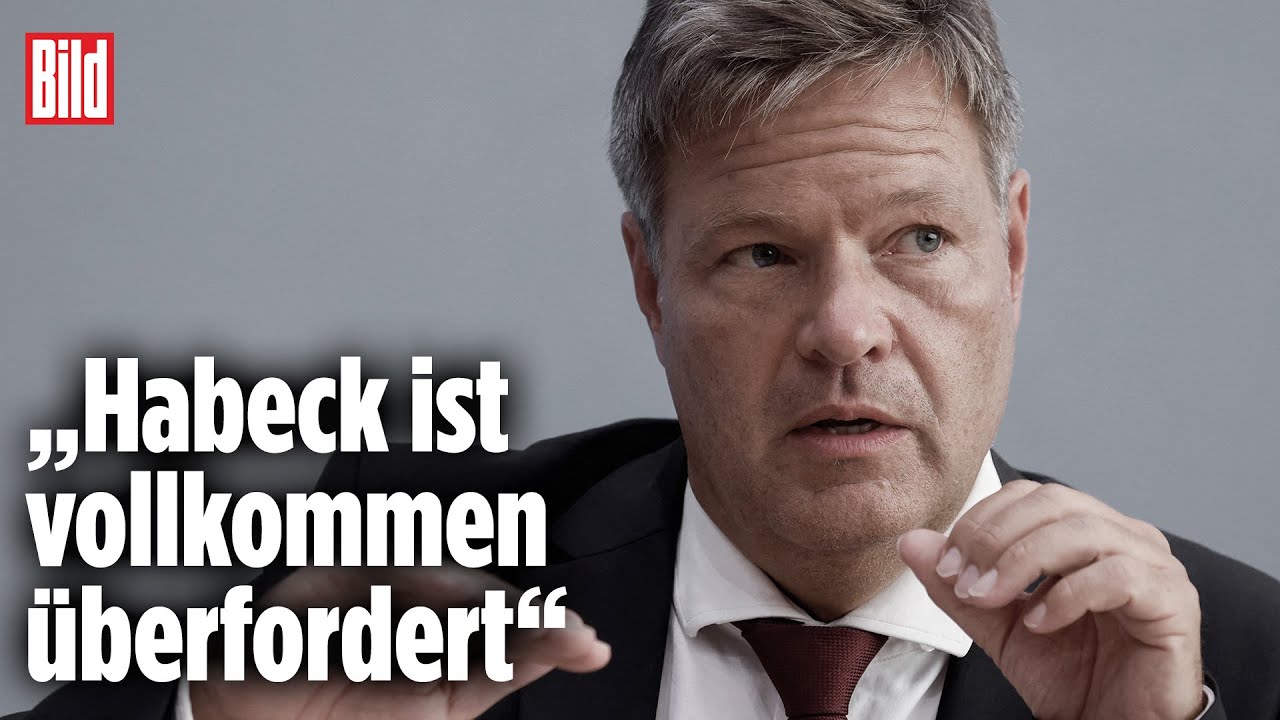 Habecks Energie-Pläne: „Sehe Riesen-Insolvenzwelle kommen“ | Johannes Boie bei BILD Live