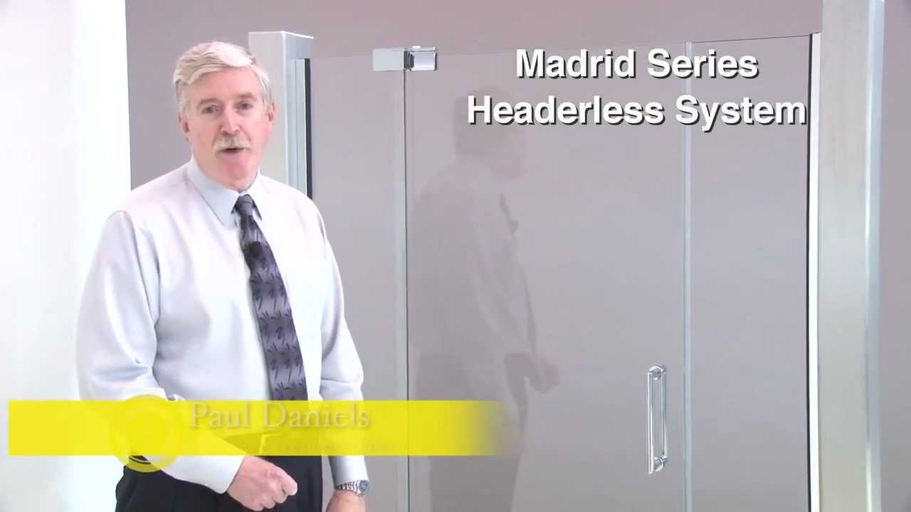 CRL Madrid Series Frameless Shower Door Hardware