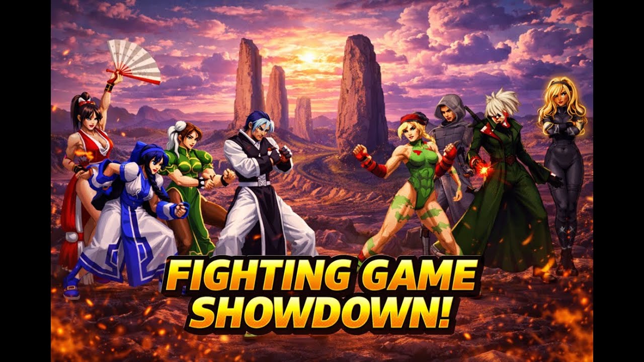 [KOF Mugen] Mai, Balto, Nakururu, Chun-Li vs Whip, Cammy, Neivelle, Meld [ 4vs4 ]