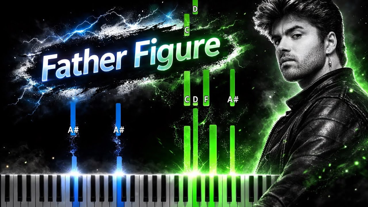 George Michael - Father Figure Piano Tutorial