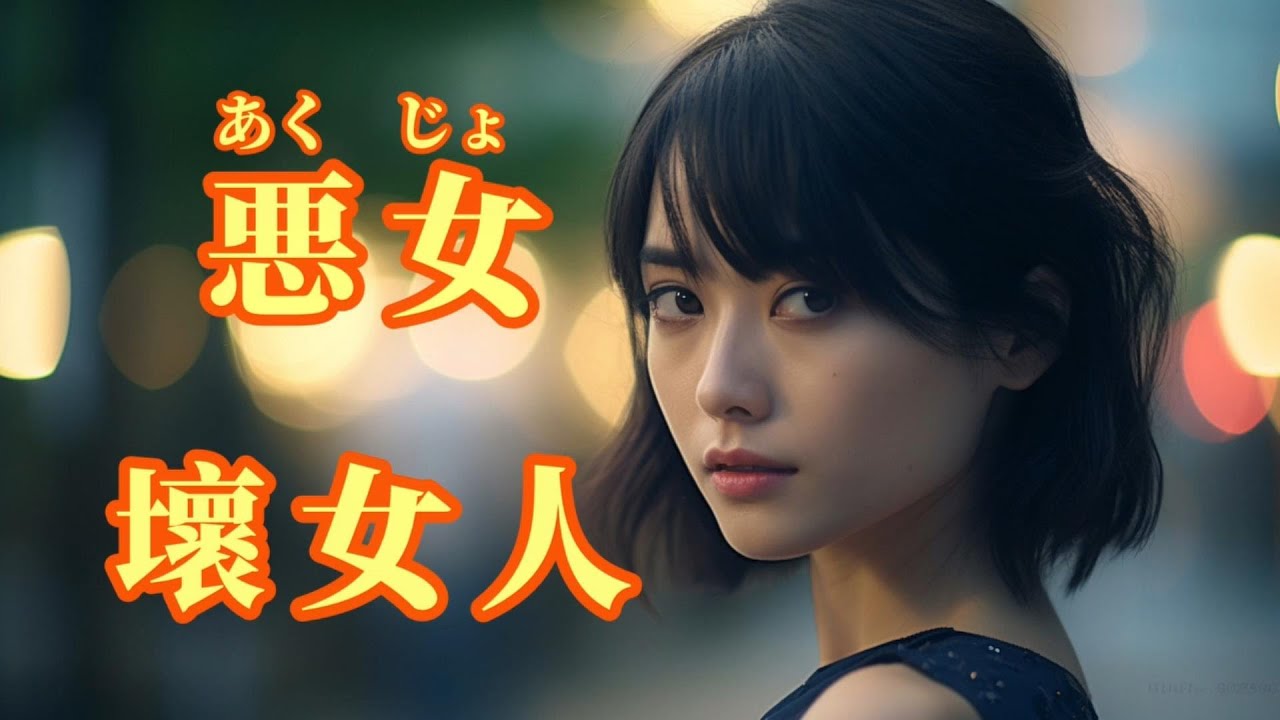 【日語導唱】 悪女 (壞女人)漢譯+注音+卡拉OK(カラオケ)/ (華語- 等著回答) -演唱: YuYu