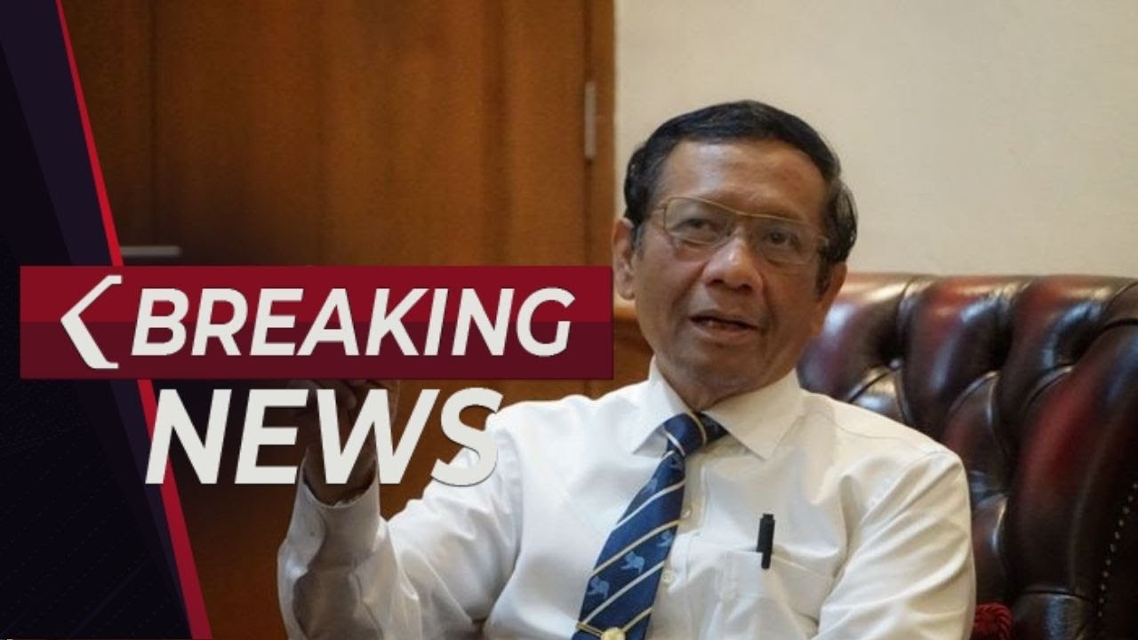 BREAKING NEWS - Pernyataan Menkopolhukam Mahfud MD Soal Pemberantasan Pinjol Ilegal