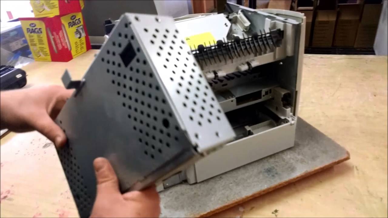 HP LaserJet 4200 / 4300 / 4240 / 4250 / 4350 Formatter Removal with cover