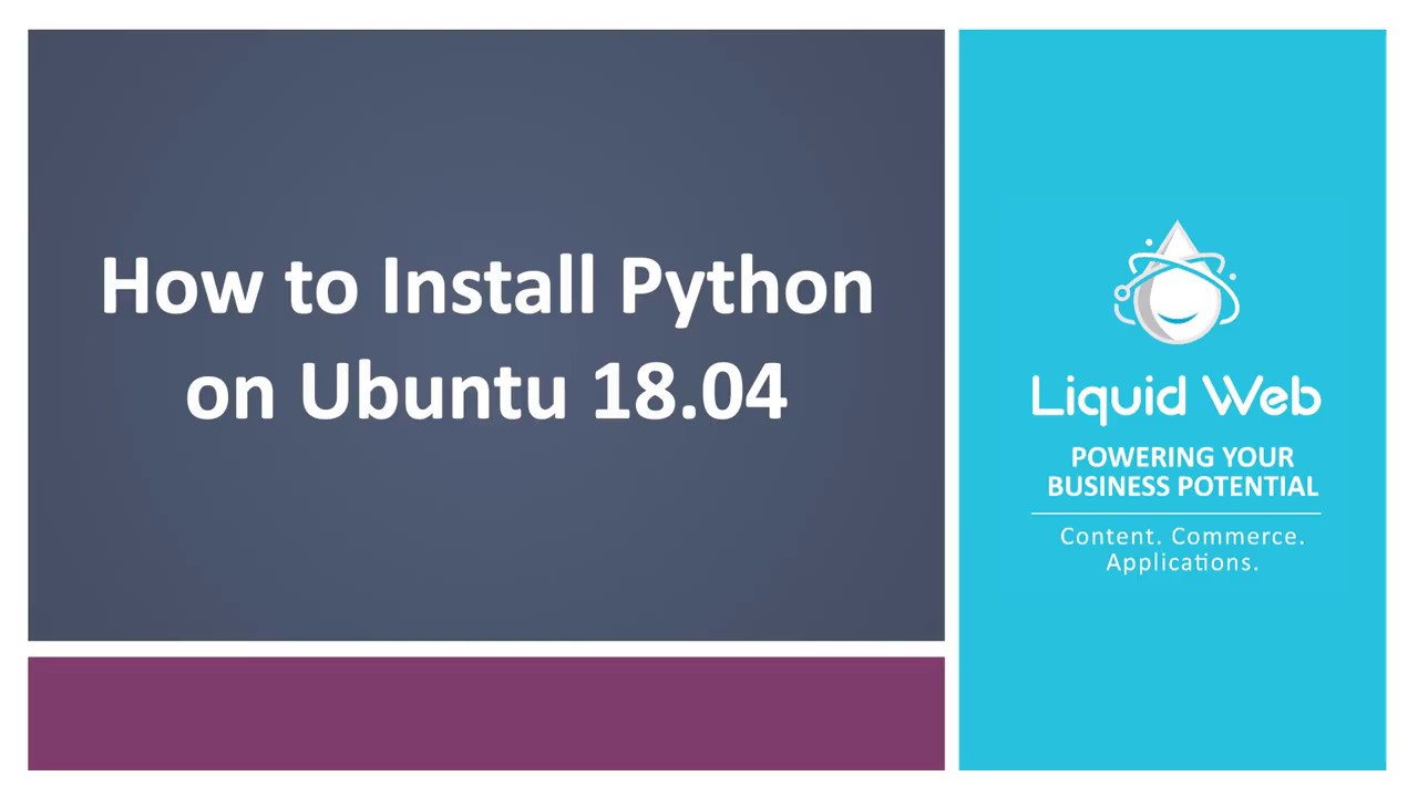 How to Install Python on Ubuntu 18.04