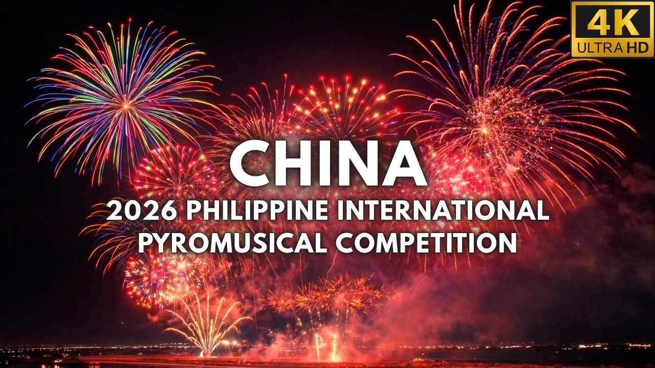 Team CHINA - 2026 Philippine International Pyromusical Competition (Mall of Asia)