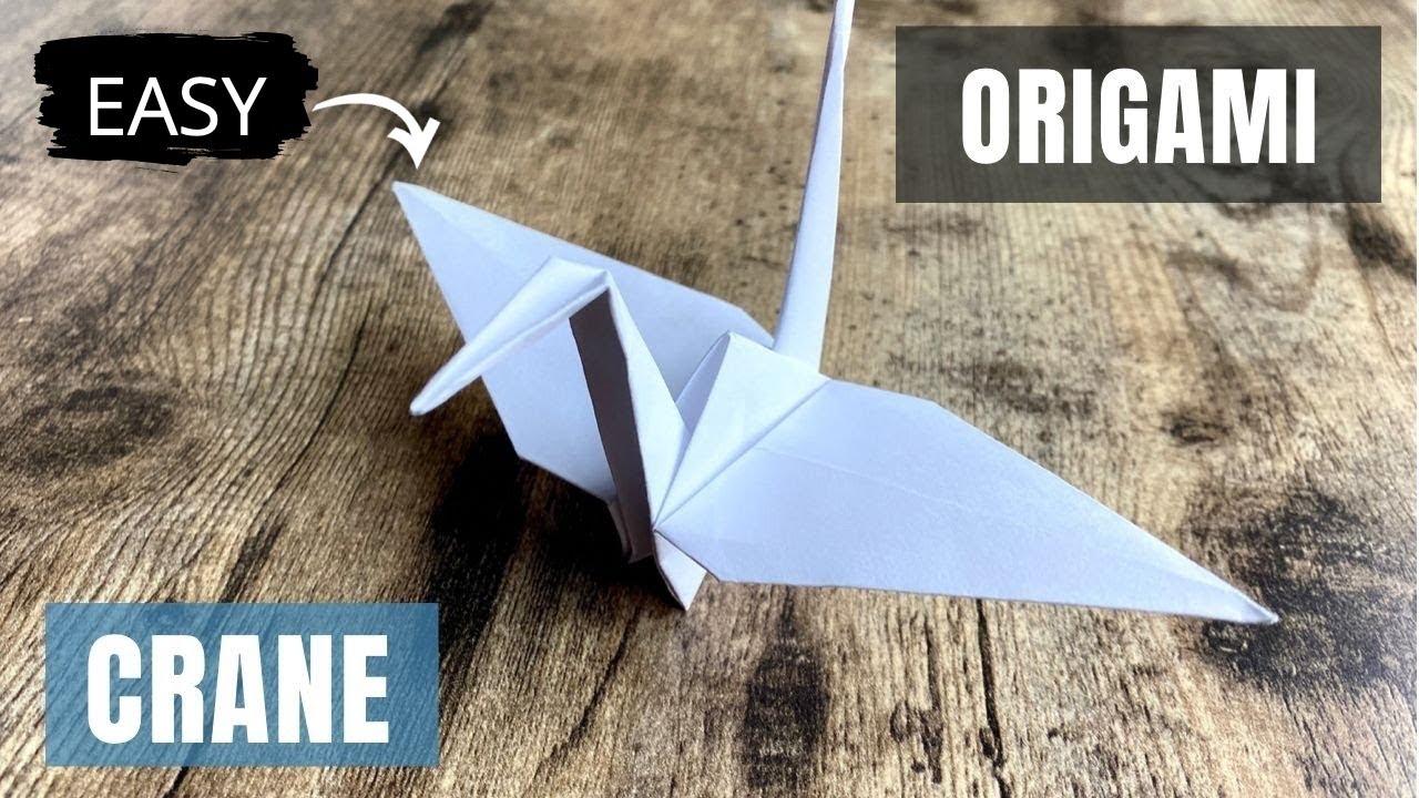 How to Fold an Origami Crane Step-by-Step (EASY!)