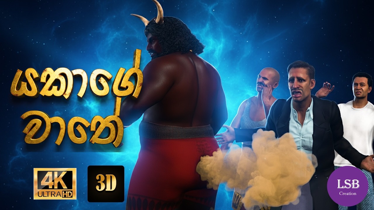 යකාගේ වාතේ | Yakage Wathe | Story of the devil | 3D Animation | Short Film |ගැමි කතා | Fairy Tales